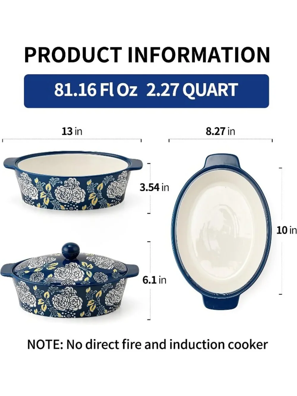 N/A ceramic oval